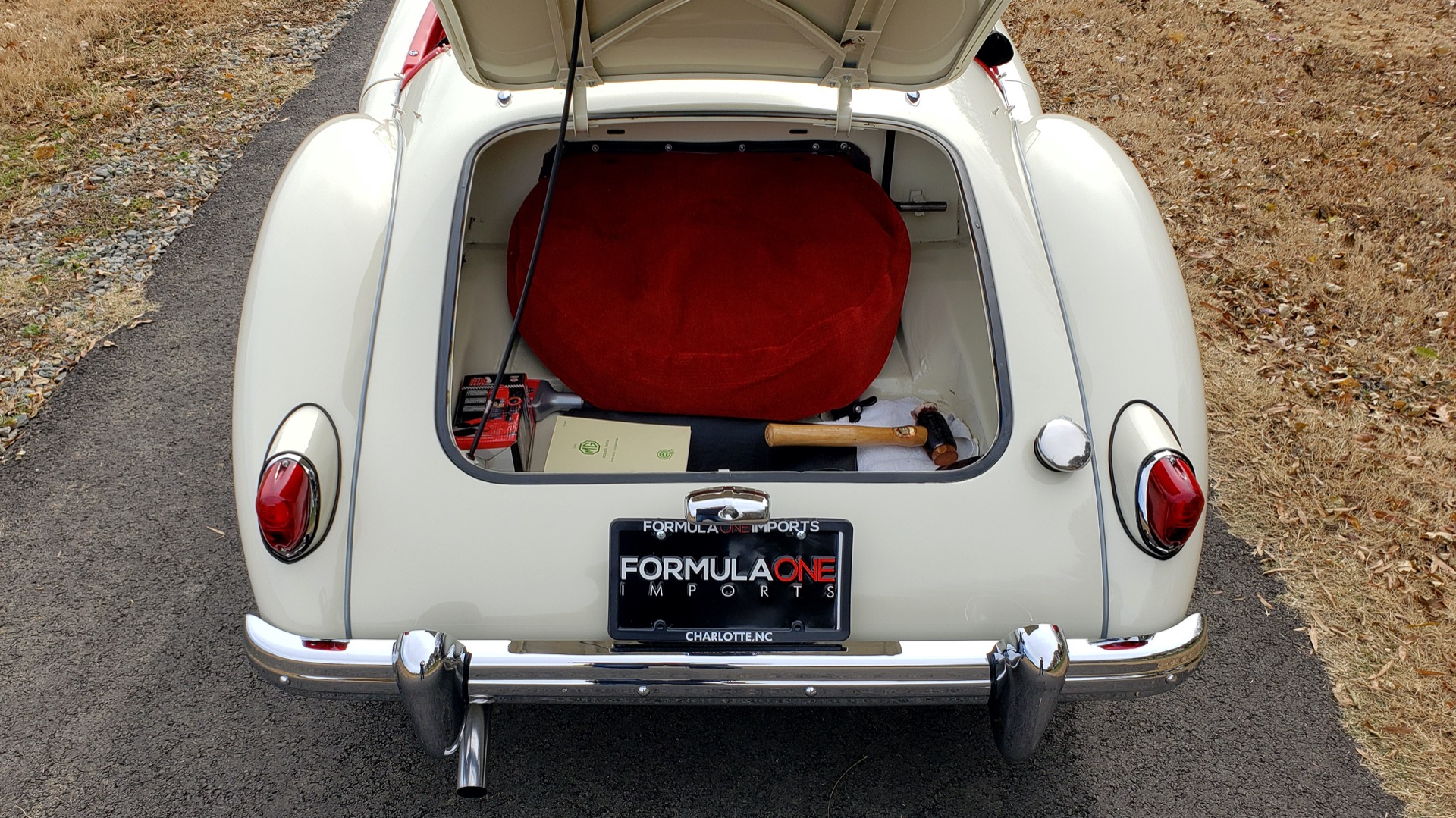 Used 1956 MG A ROADSTER / 4-SPD MAN / FULLY RESTORED / ALL NEW / SHOWROOM CONDITION for sale Sold at Formula Imports in Charlotte NC 28227 44