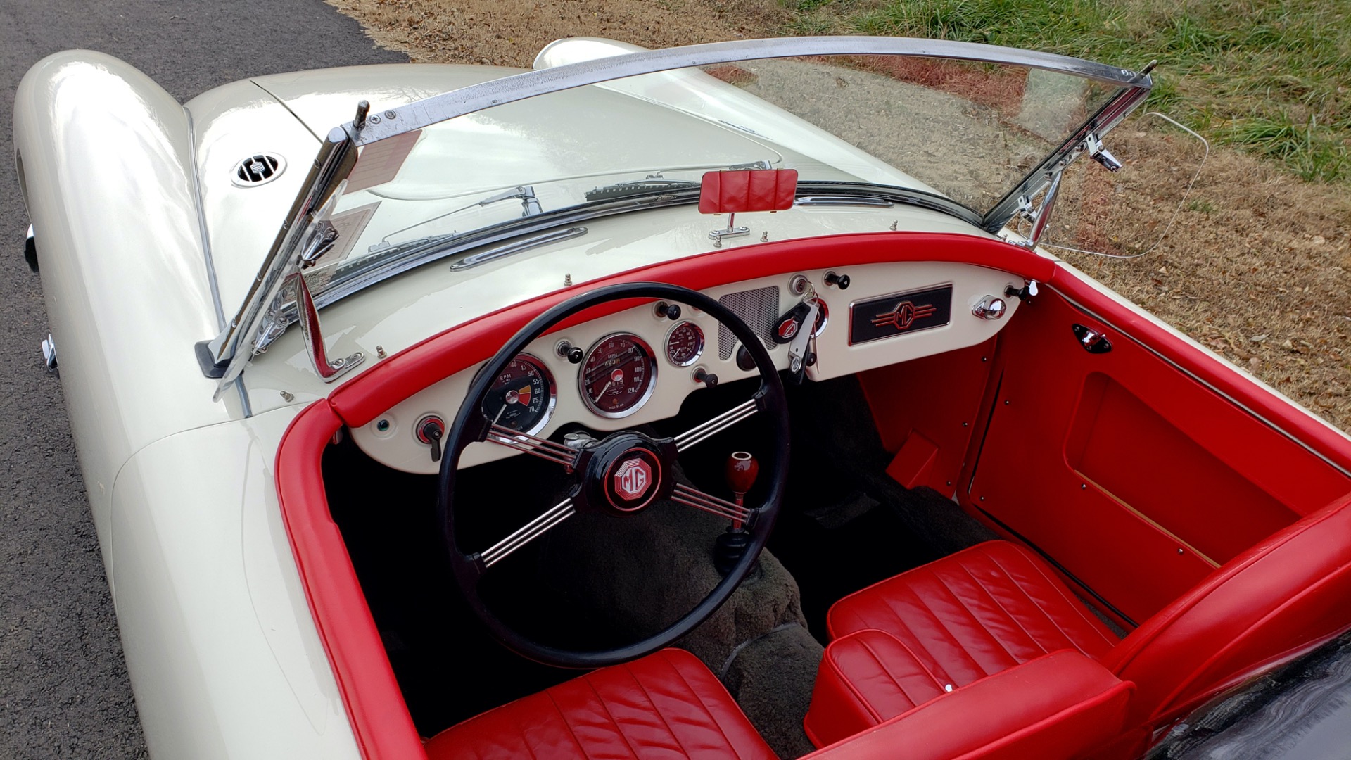 Used 1956 MG A ROADSTER / 4-SPD MAN / FULLY RESTORED / ALL NEW / SHOWROOM CONDITION for sale Sold at Formula Imports in Charlotte NC 28227 52