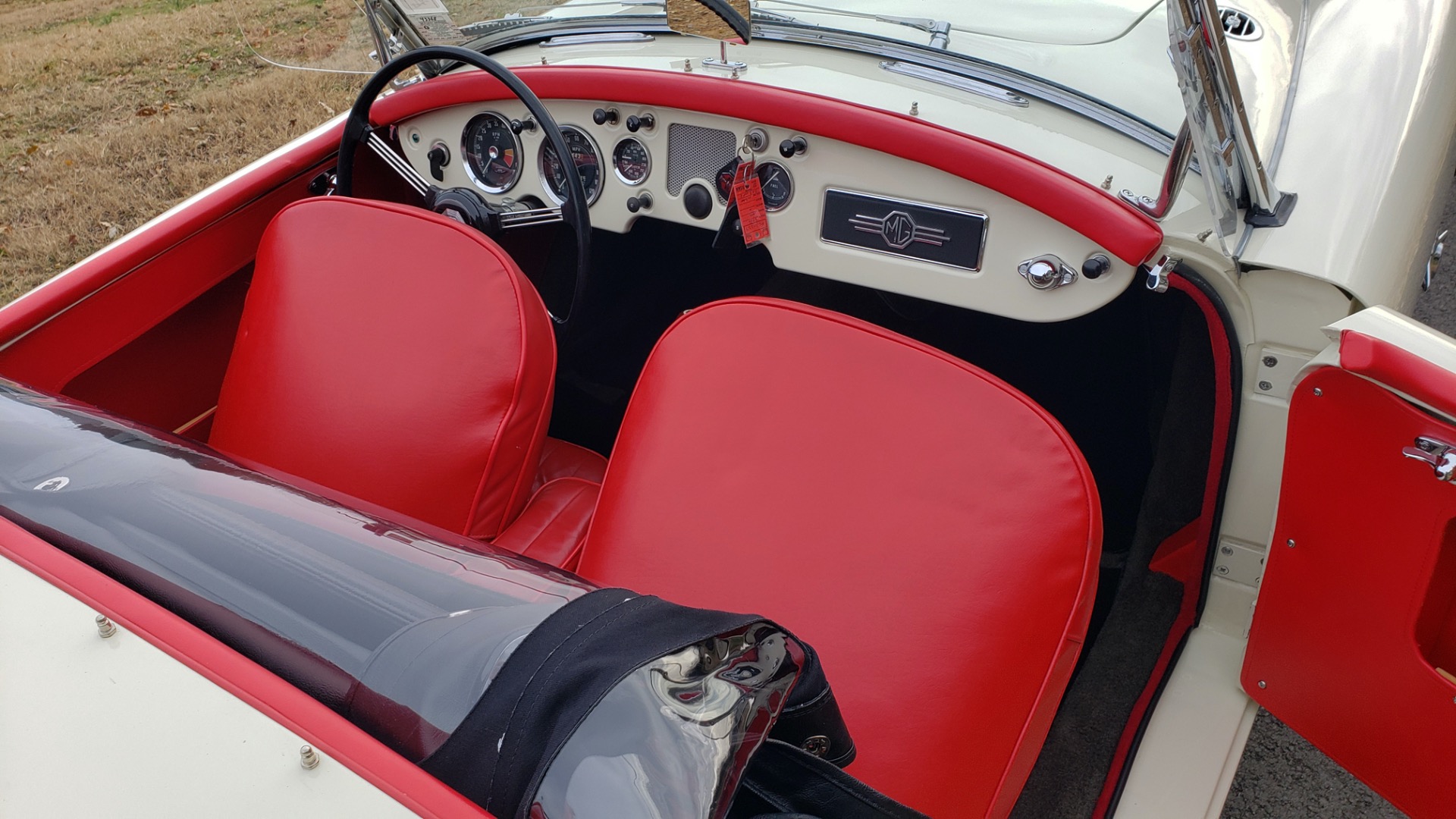Used 1956 MG A ROADSTER / 4-SPD MAN / FULLY RESTORED / ALL NEW / SHOWROOM CONDITION for sale Sold at Formula Imports in Charlotte NC 28227 64