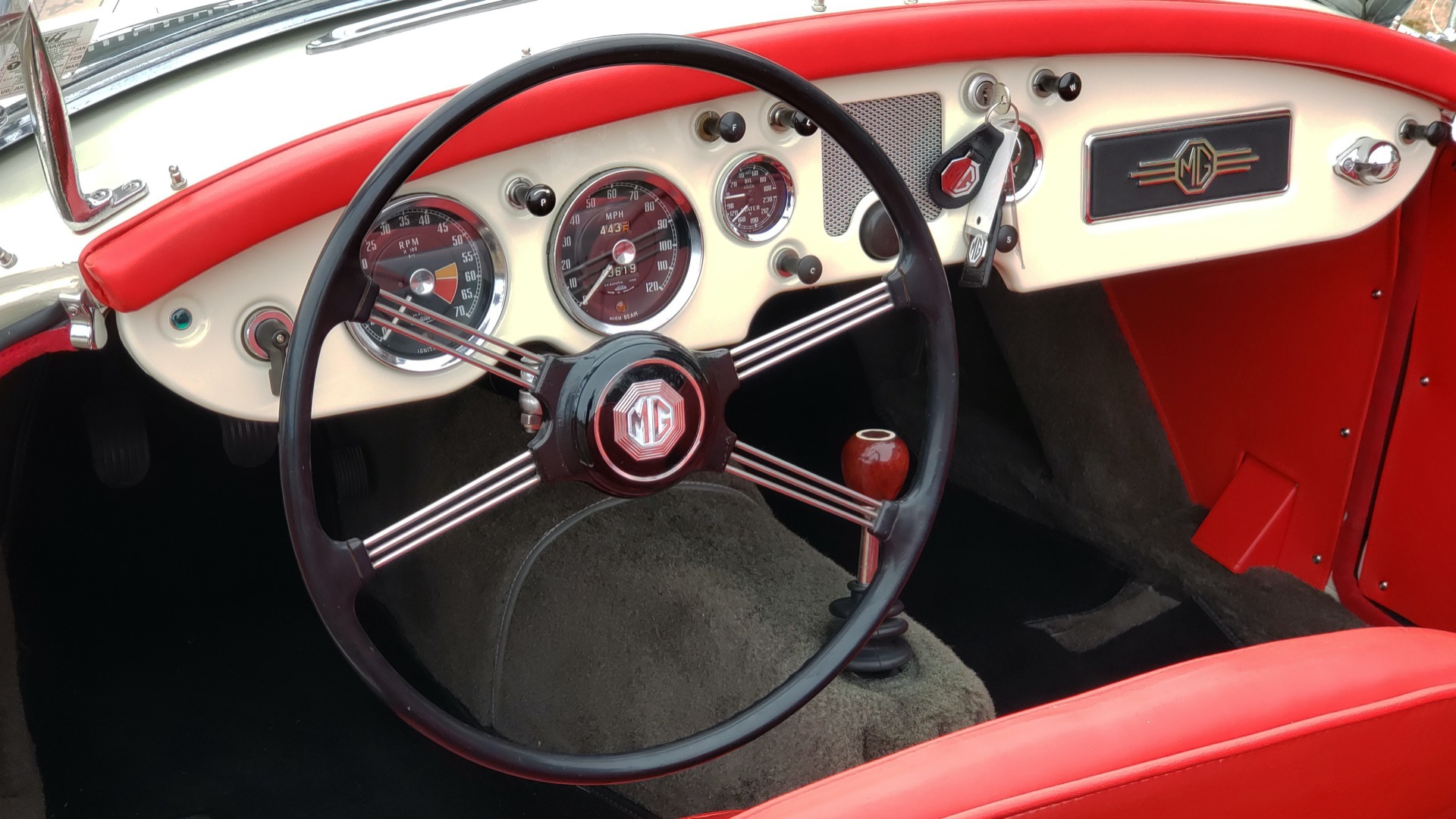 Used 1956 MG A ROADSTER / 4-SPD MAN / FULLY RESTORED / ALL NEW / SHOWROOM CONDITION for sale Sold at Formula Imports in Charlotte NC 28227 65