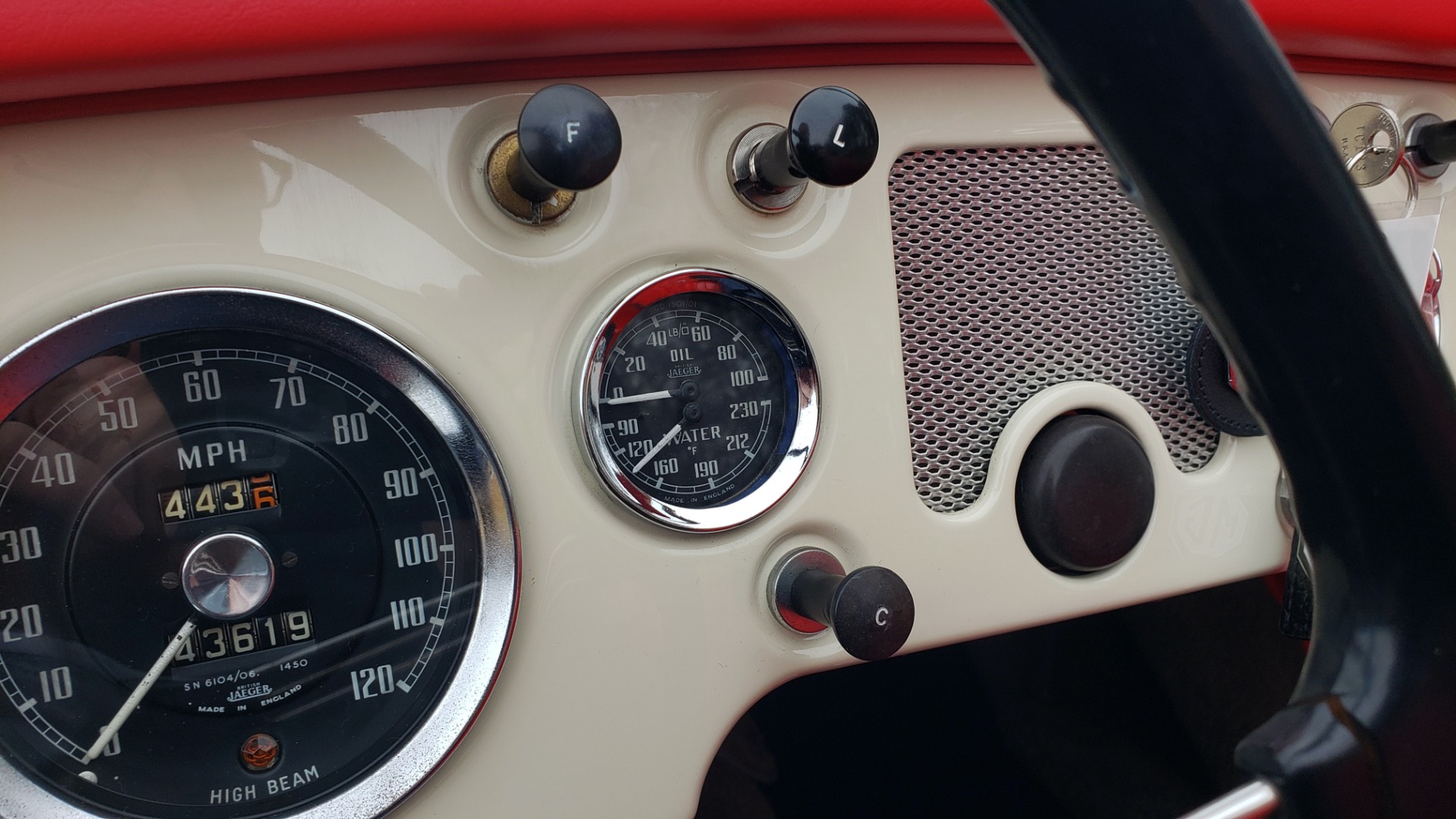 Used 1956 MG A ROADSTER / 4-SPD MAN / FULLY RESTORED / ALL NEW / SHOWROOM CONDITION for sale Sold at Formula Imports in Charlotte NC 28227 67