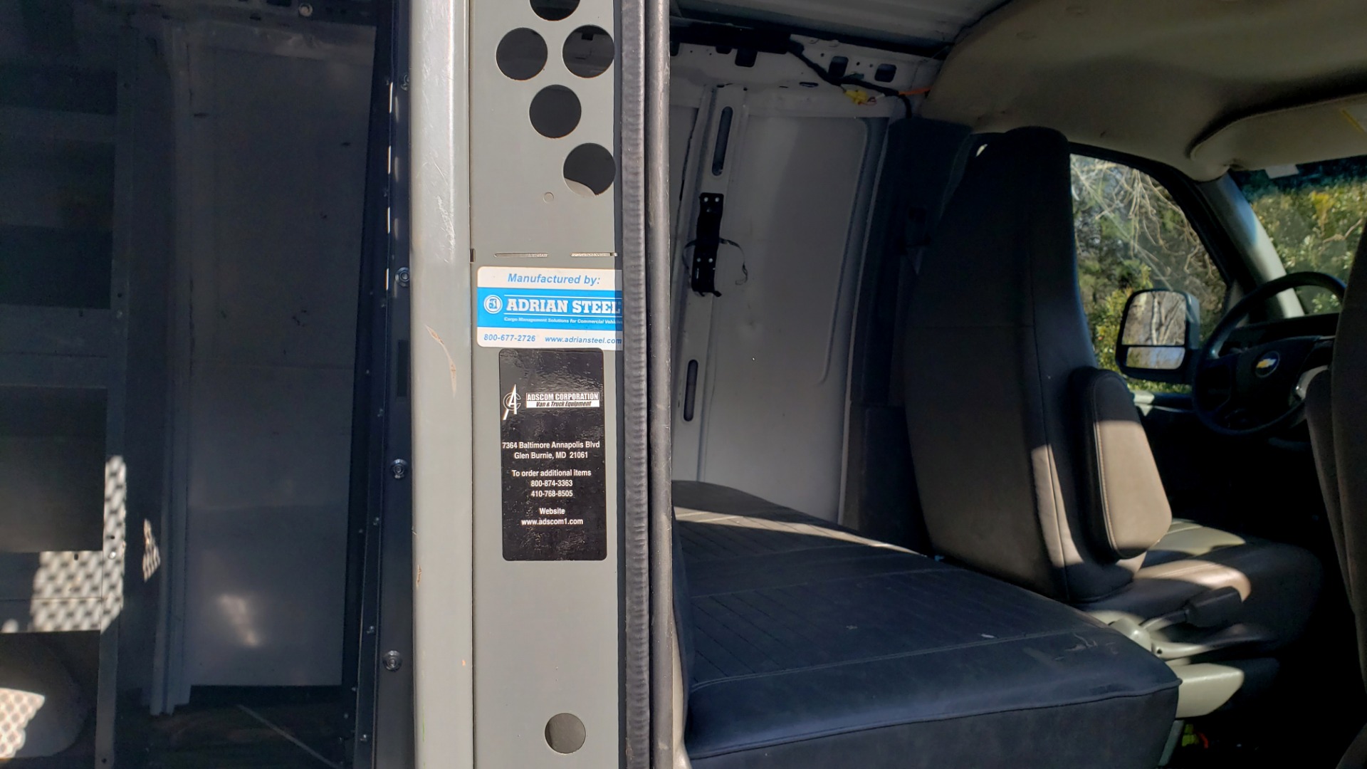 Used 2012 Chevrolet EXPRESS WORK VAN 1500 / 135 WB / 4.3L V6 / 4-SPD AUTO / ROOF RACK for sale Sold at Formula Imports in Charlotte NC 28227 9
