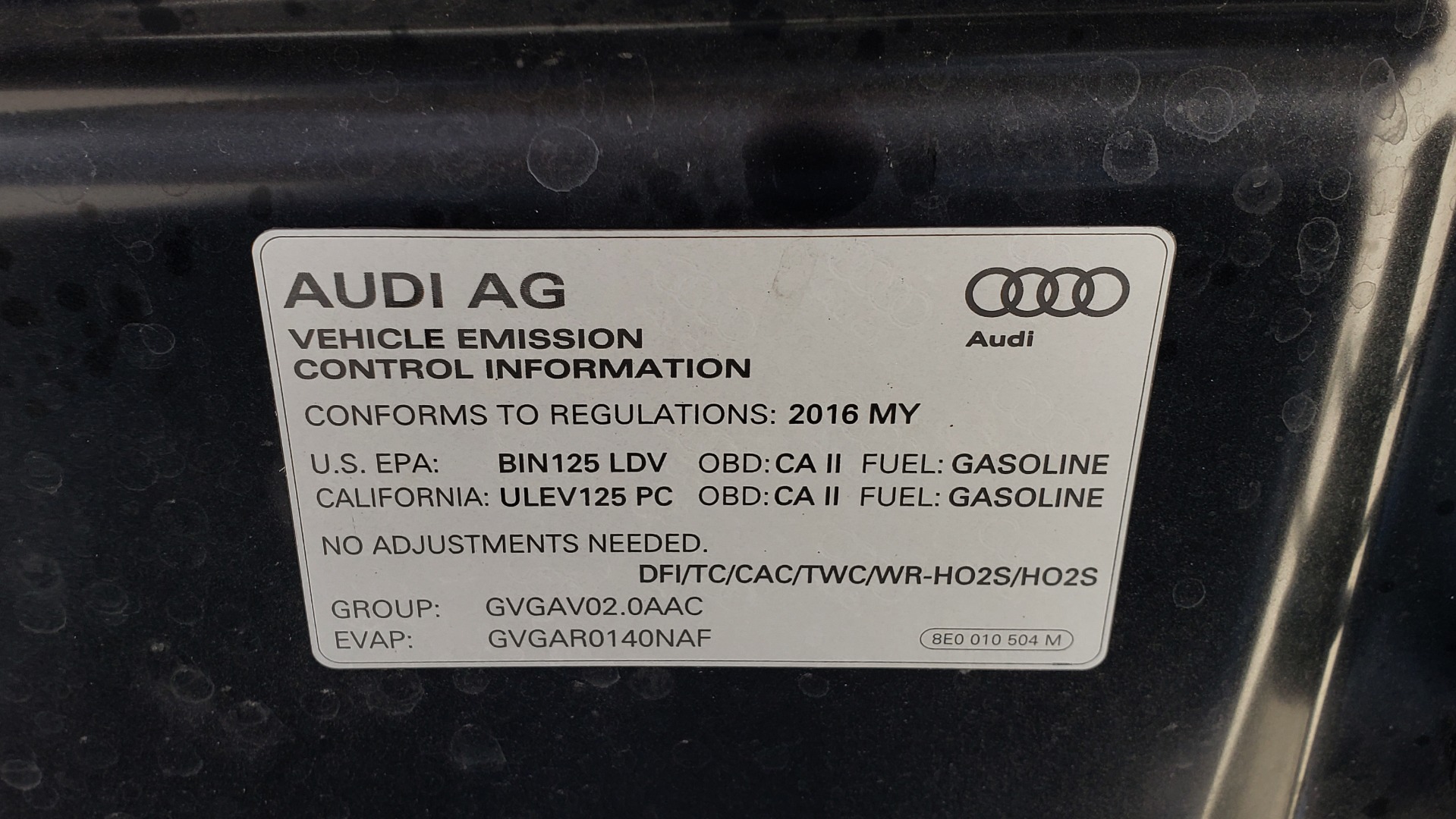 Used 2016 Audi A6 2.0T PREMIUM PLUS / NAV / S-LINE / CLD WTHR / SUNROOF for sale Sold at Formula Imports in Charlotte NC 28227 12