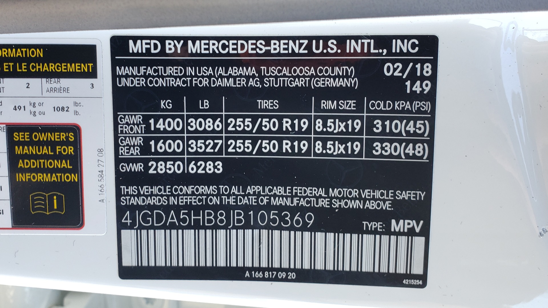 Used 2018 Mercedes-Benz GLE 350 4MATIC PREMIUM / NAV / H/K SOUND / REARVIEW for sale Sold at Formula Imports in Charlotte NC 28227 82