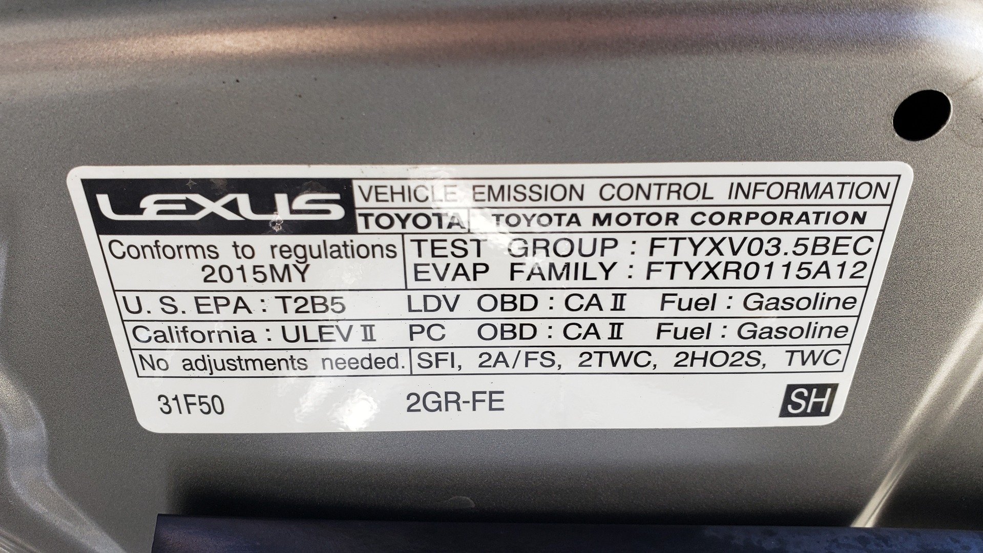 Used 2015 Lexus ES 350 LUXURY PKG / NAV / BSM / LCA / PARK ASSIST / REARVIEW for sale Sold at Formula Imports in Charlotte NC 28227 10