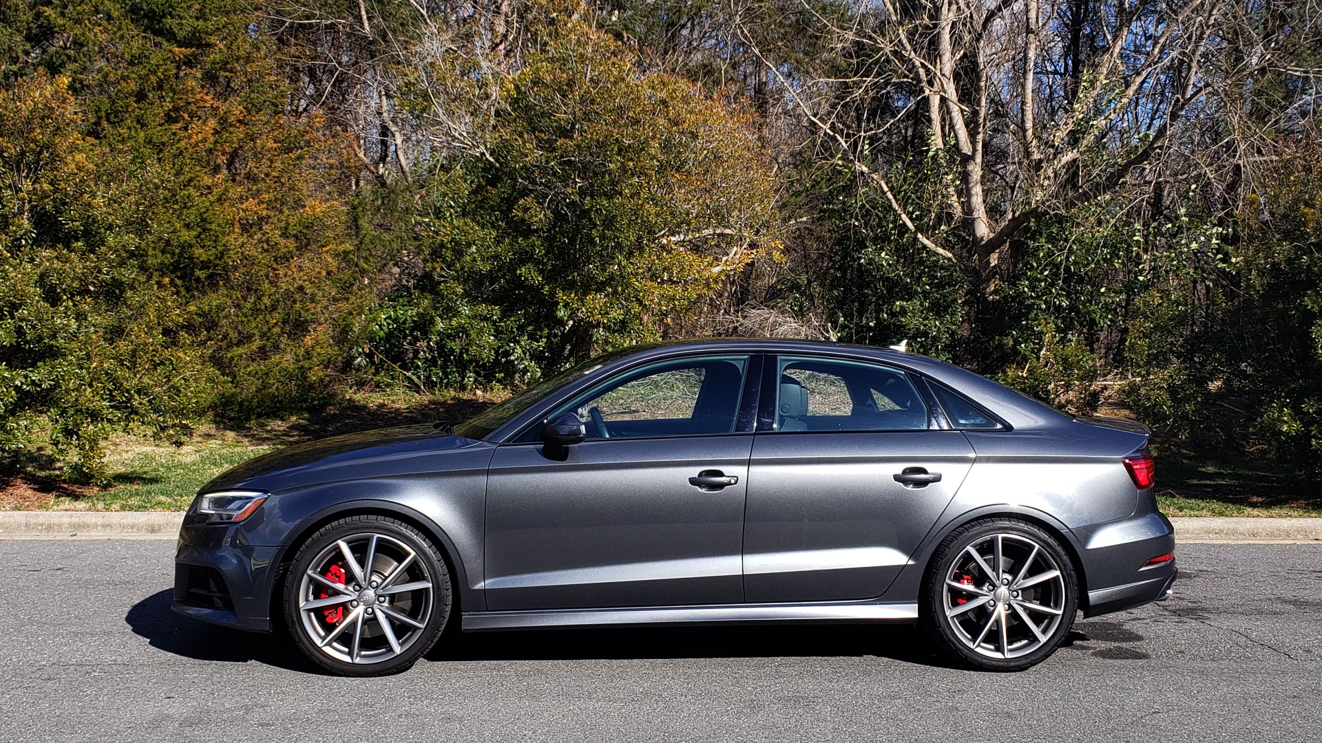 Used 2018 Audi S3 PREMIUM PLUS / TECH / NAV / BLACK OPTIC / S-SPORT / REARVIEW for sale Sold at Formula Imports in Charlotte NC 28227 2