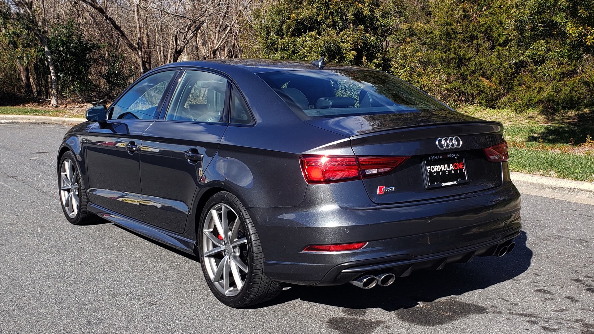 Used 2018 Audi S3 PREMIUM PLUS / TECH / NAV / BLACK OPTIC / S-SPORT / REARVIEW for sale Sold at Formula Imports in Charlotte NC 28227 3