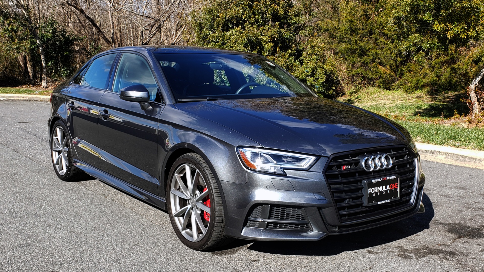 Used 2018 Audi S3 PREMIUM PLUS / TECH / NAV / BLACK OPTIC / S-SPORT / REARVIEW for sale Sold at Formula Imports in Charlotte NC 28227 4