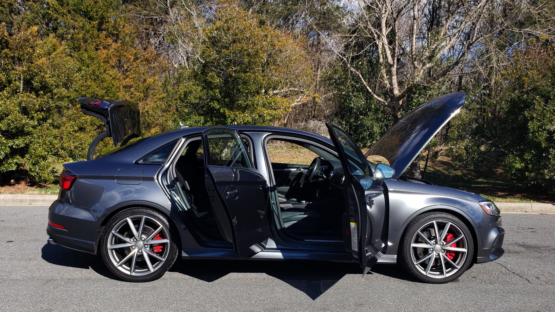 Used 2018 Audi S3 PREMIUM PLUS / TECH / NAV / BLACK OPTIC / S-SPORT / REARVIEW for sale Sold at Formula Imports in Charlotte NC 28227 9